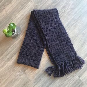🐝 Super soft vintage purple knit scarf Apres Ski 🧣